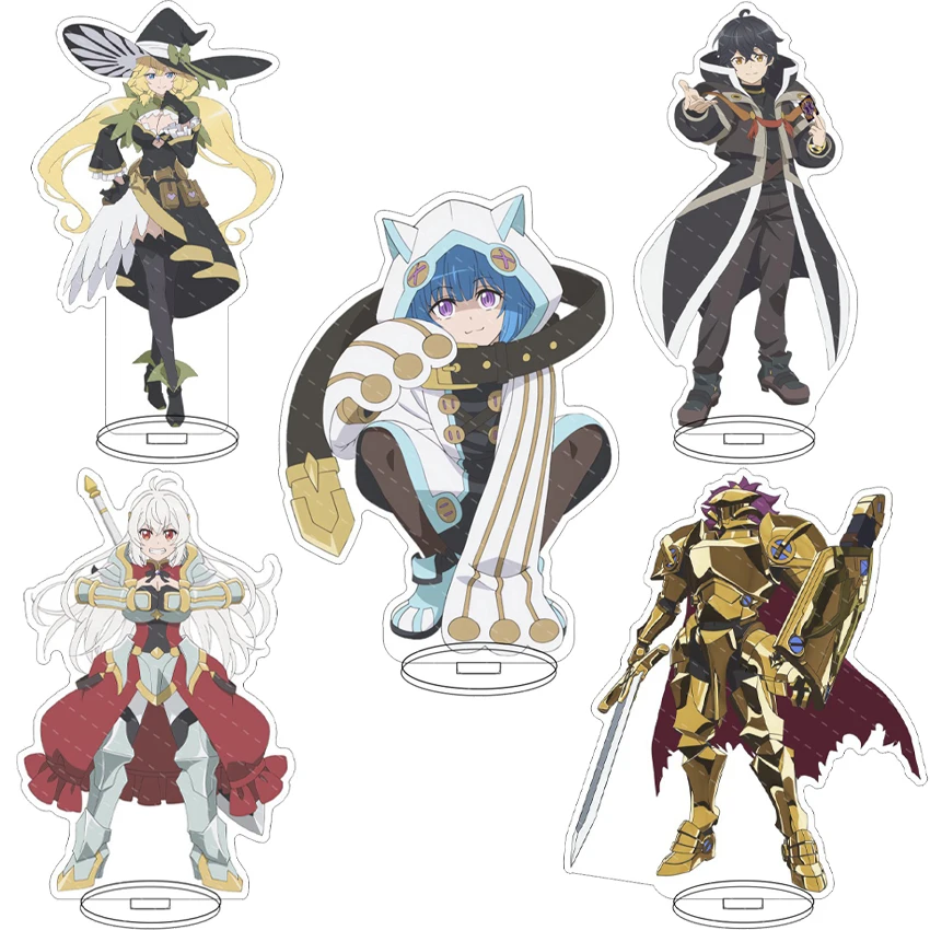 16CM Anime Backstabbed in a Backwater Dungeon Light Mei Nazuna Aoyuki Ellie Nemuru Acrylic Stand Figure Cos Ornaments Gifts