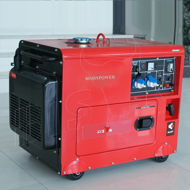 5Kva 5Kw  Generators Set Three Phase Silent 170F 178F 186F Electric  Generator