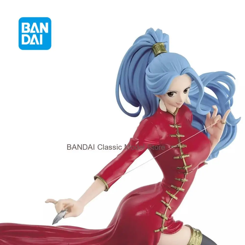 

Оригинальная фигурка Nefertari Vivi от Banpresto One Piece TREASURE CRUISE 4, 20 см, для декора автомобиля, коллекционная модель, игрушка