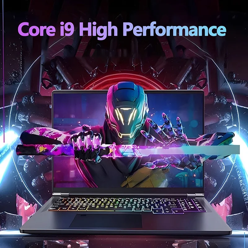 PC 16 inch Intel Core i9-12900H NVIDIA RTX 3060 6G Computer 64GB DDR4 4TB SSD HD Camera WiFi5 BT5.2 Portable Gaming Laptop