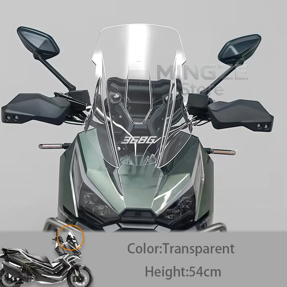 Motorcycle windshield windshield wind deflector protective cover For ZONTES 368G 368 G 368-G Windshield modification accessories image 3