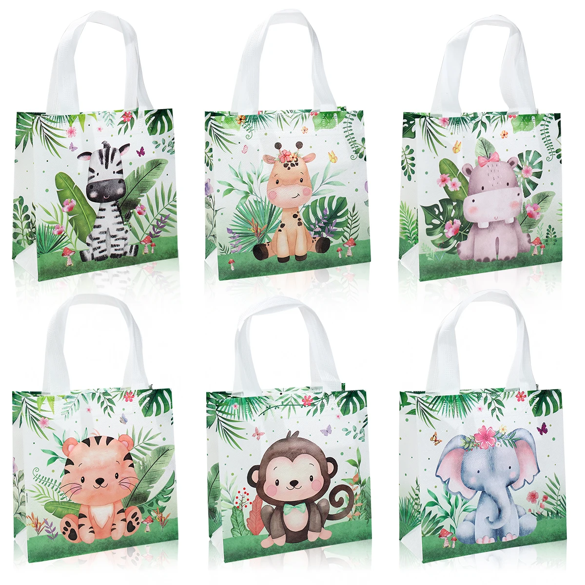 Jungle Animal Party Favor Bags - Baby Nursery Jungle Theme ulasan dan harga