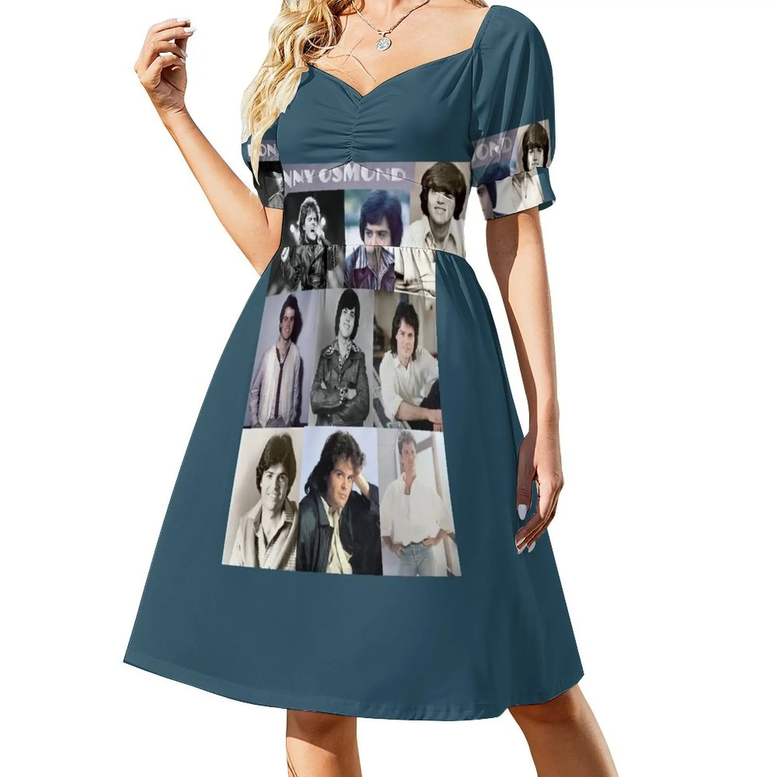 

Donny Osmond ) Short-Sleeved Dress women's clothing summer 2025 novelties women dress Long dress woman