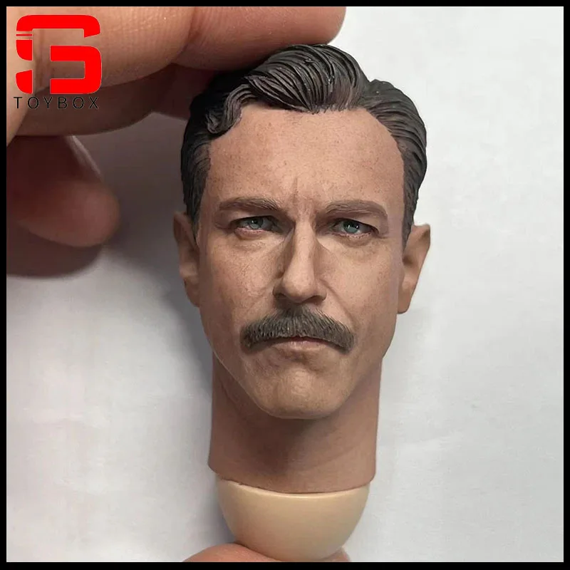 1/6 Scale Daniel Lewis Head Sculpt Carving Model Fit 12 Inch Male Soldier Action Figure Body Dolls