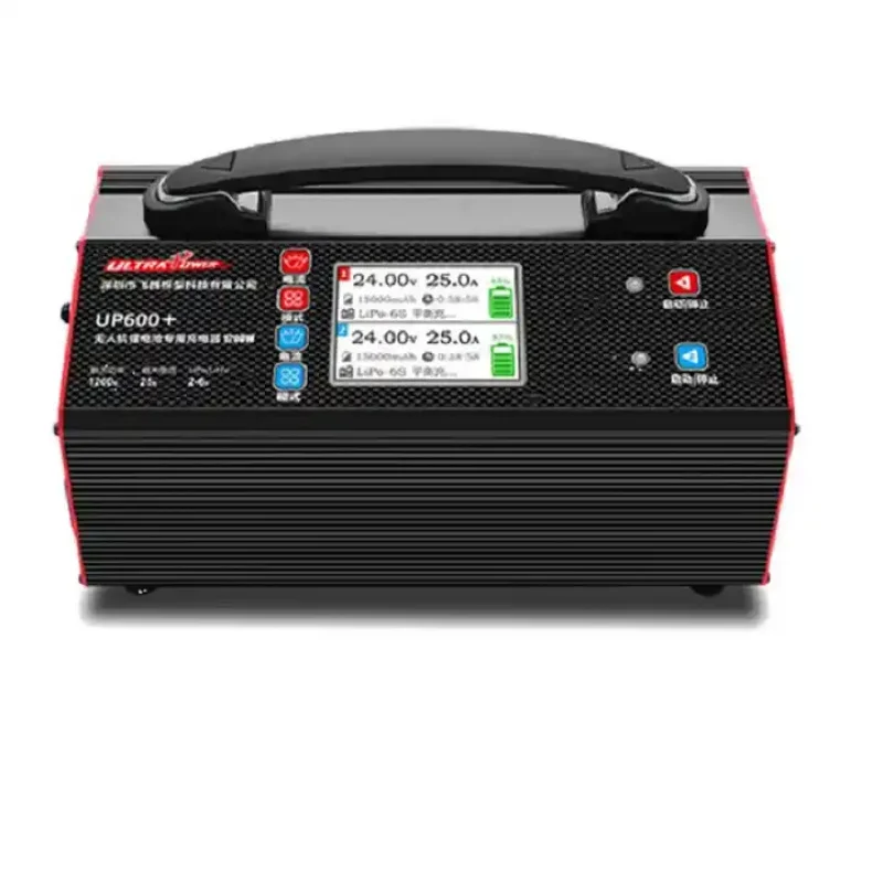 Ultra Power up600 dual channel 1200W 2-6s lipo lihv battery balance charger for RC drone aircraft model