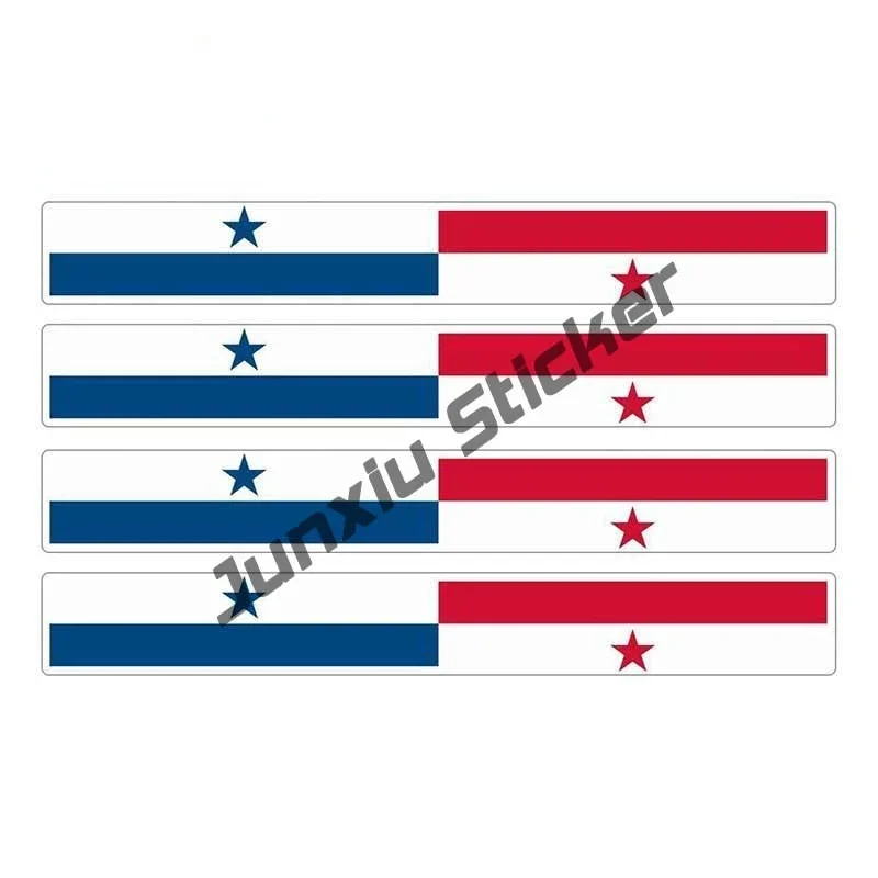 Panama Map with Flag Vinyl Sticker Panama country code PA Flag Car Sticker Shocker Personality Motorcycle Reflective Decal
