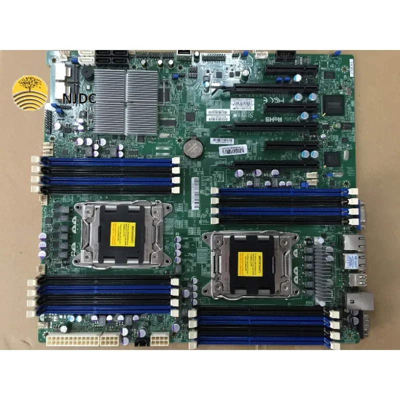 Ultramicro X9DR3-F Dual X79 2011 C602 Server Motherboard Supports E5 V2 and NVME Boot