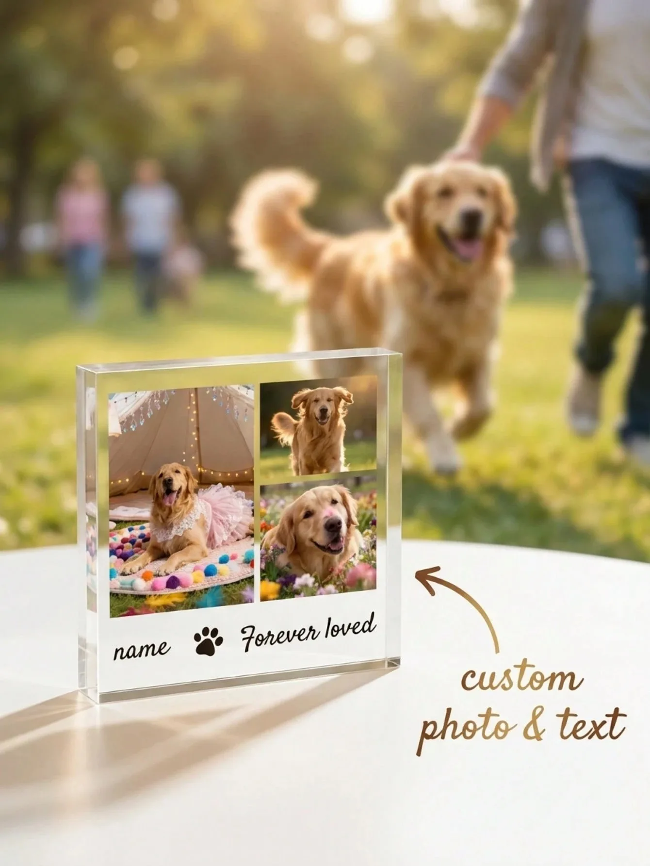 Customized Pet Memorial Plaque, Personalized Pet Memorial Gift, Remembering Departed Pets, Mourning Decor, Pet Loss Grief Gift