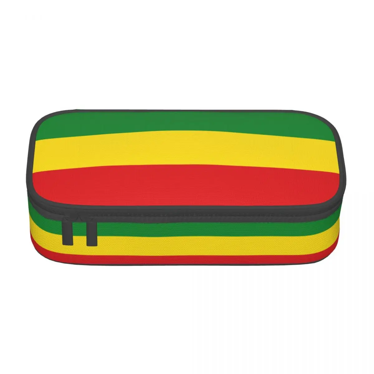 Custom Jamaican Rasta Flag Cute Pencil Cases Boy Girl Large Capacity Pencil Box Student School