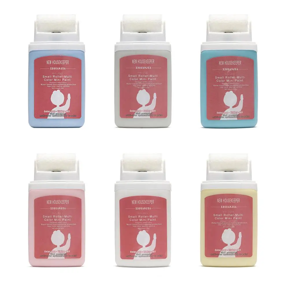 

Настенная ремонтная кремовая роликовая настенная паста для ремонта маленькая роликовая настенная заклепочная щетка маленькая вращающаяся щетка настенная латексная краска