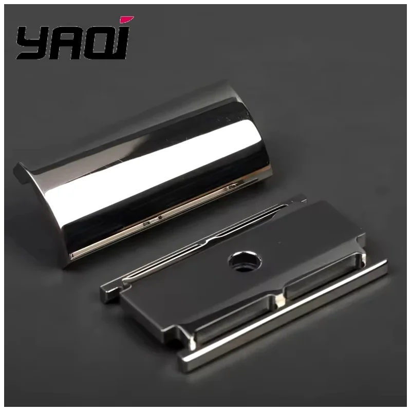 YAQI Safety Razor Head Sentinel Ssp Double Edge 316 Stainless Steel Polished for Men with 1.35mm Blade Gap