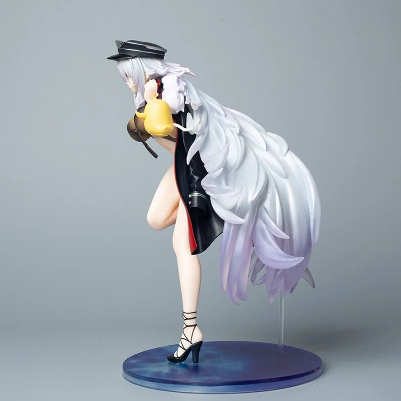 25 سم Azur Lane KMS Graf Zeppelin Beachside Urd Ver. 1/7 مقياس بولي كلوريد الفينيل ألعاب شخصيات الحركة أنيمي نموذج لجسم جمع دمية هدية