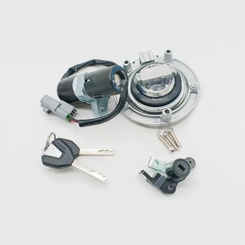 

1 set For CFMOTO 450SR CF400-6 CF400-9 Ignition Switch Fuel Gas Cap Lock Key