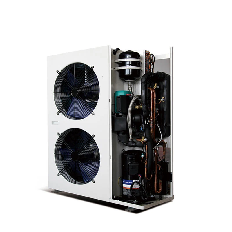 Bomba de calor R290 de alta temperatura do inversor DC para sistema de resfriamento de aquecimento