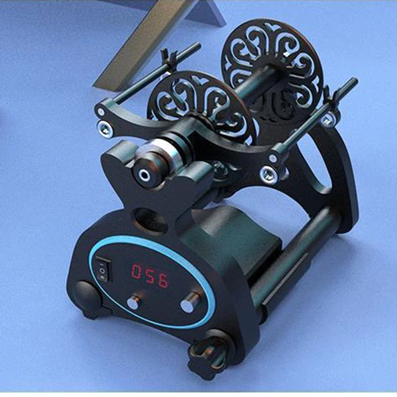 

AC100-240v Household Digital Display Mini Electric Spinning Wheel Wool Fibre Twisting Forward and Reverse Free Installation