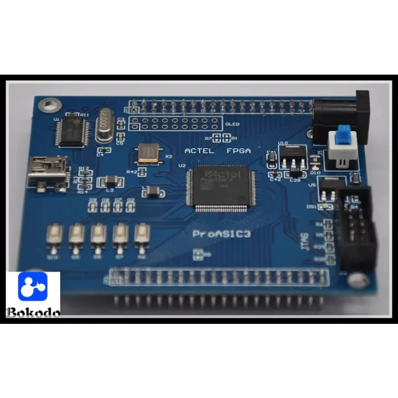 ACTEL ProASIC A3P250 with Serial Port FPGA Minimum System Development Board Experimental Board