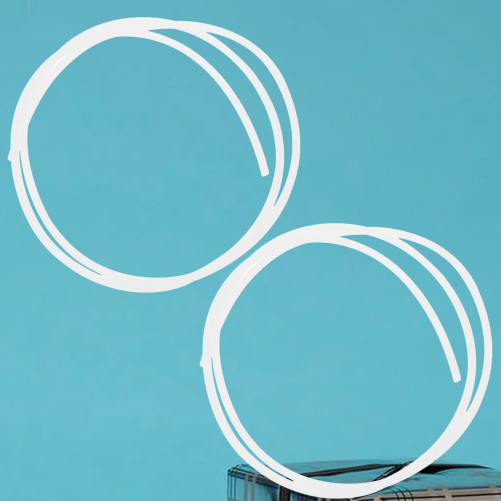 

2Pcs 3Mm Id 4Mm Od Ptfe Tubing for 3D Printer Bowden Extruder Remote Feeding Tube High Temp Resistant 3D Printing Parts