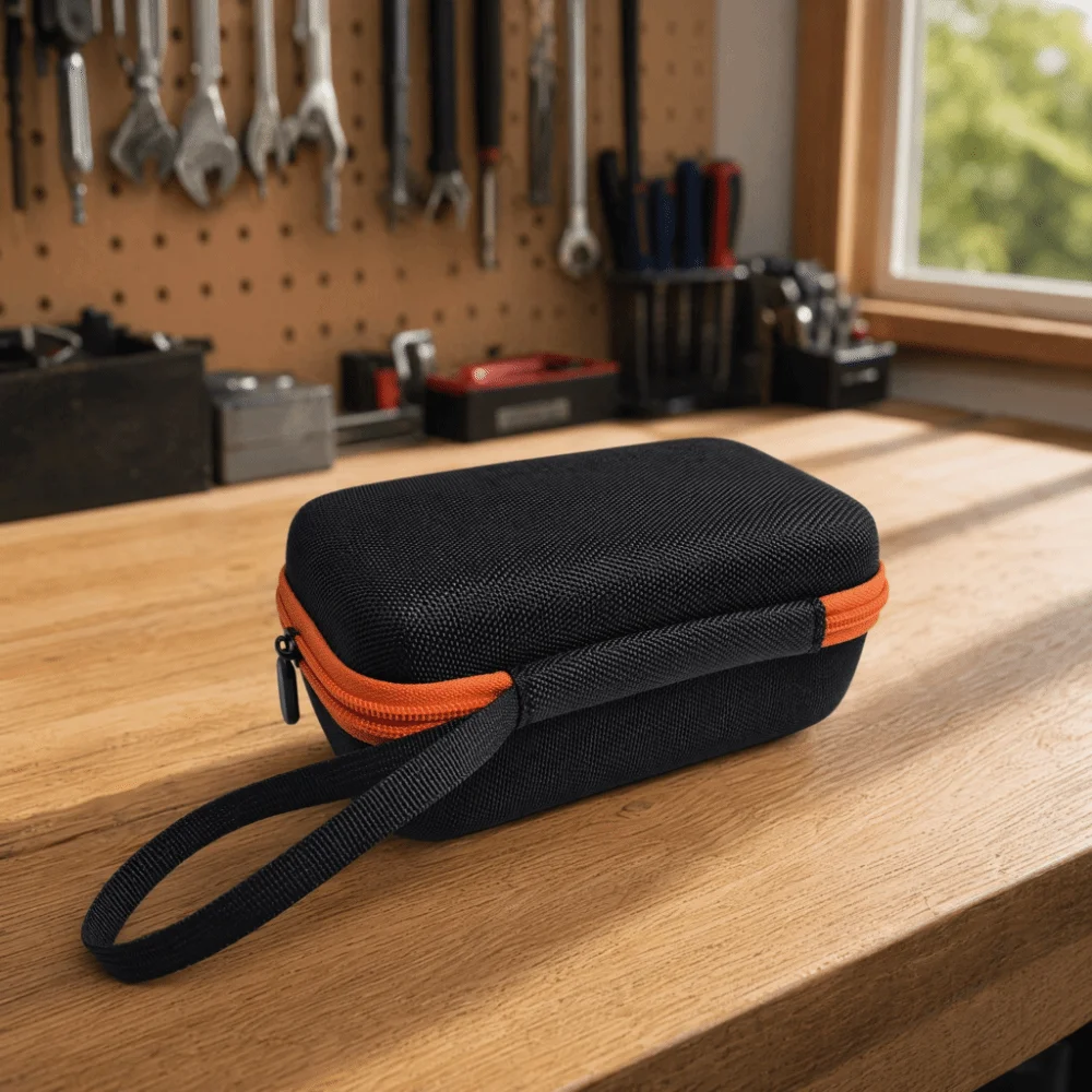 Anti-fall Carrying Storage Bag Lightweight Anti-scratch Hard Storage Case Shockproof Mesh Pocket for Klein MM325/MM420/MM400