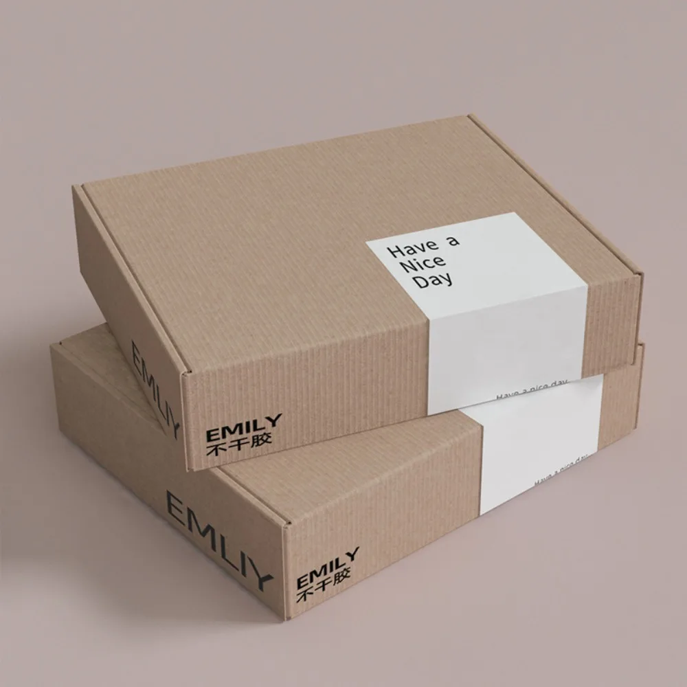 Adhesive Gift Box Sealing Sticker Solid Color Paper 50 sheets/pack Gift Package Stickers Front Sticker