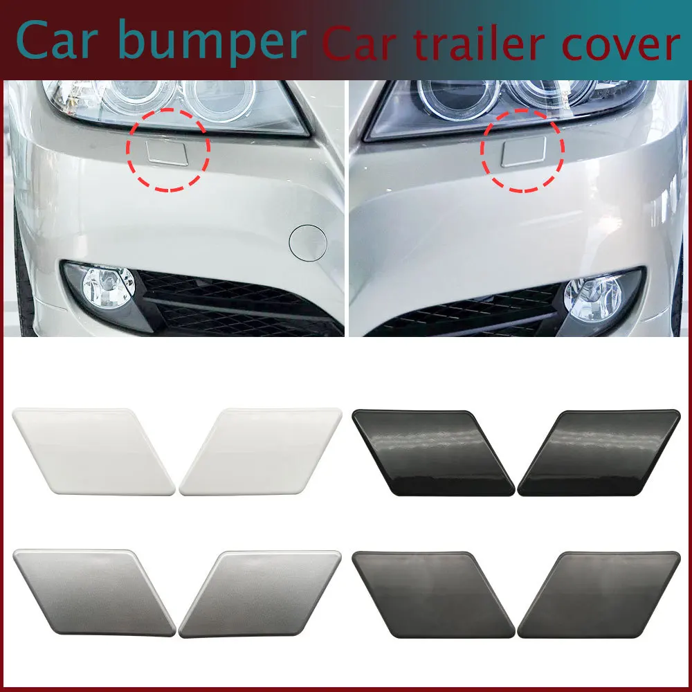 

For BMW E90 LCI Car Front Bumper Headlight Washer Spray Cover Cap Accessory For BMW 3 Series 318 320 325 328 330i 2009-2012