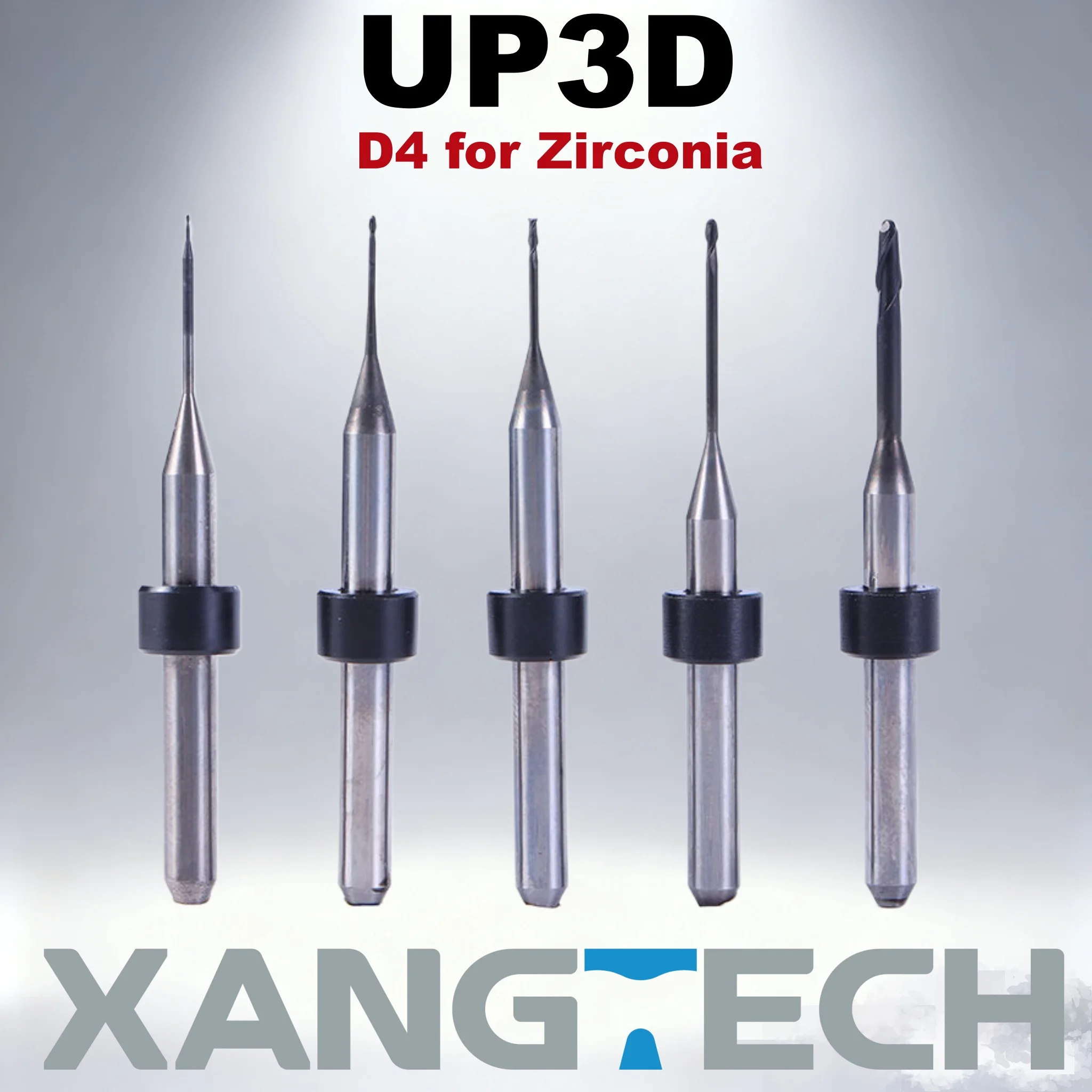 

Фрезы XANGTECH UP3D DC для циркониевых блоков, стоматологические материалы, фрезы для CAD/CAM, зуботехнические фрезы