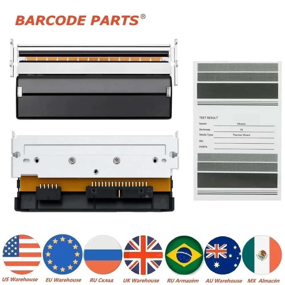 203dpi Thermal Printhead Print Head for Zebra Z4M Z4M Plus Z4000 Barcode Label Printer Head G79056-1M