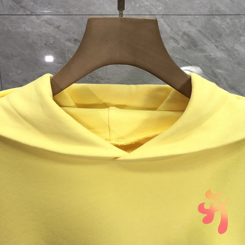 الأسهم للجنسين Skylrk هودي فارغة بلون فضفاض هوديي المطرزة شعار الشتاء الرجال النساء موضة الشارع الشهير القطن بلوزات