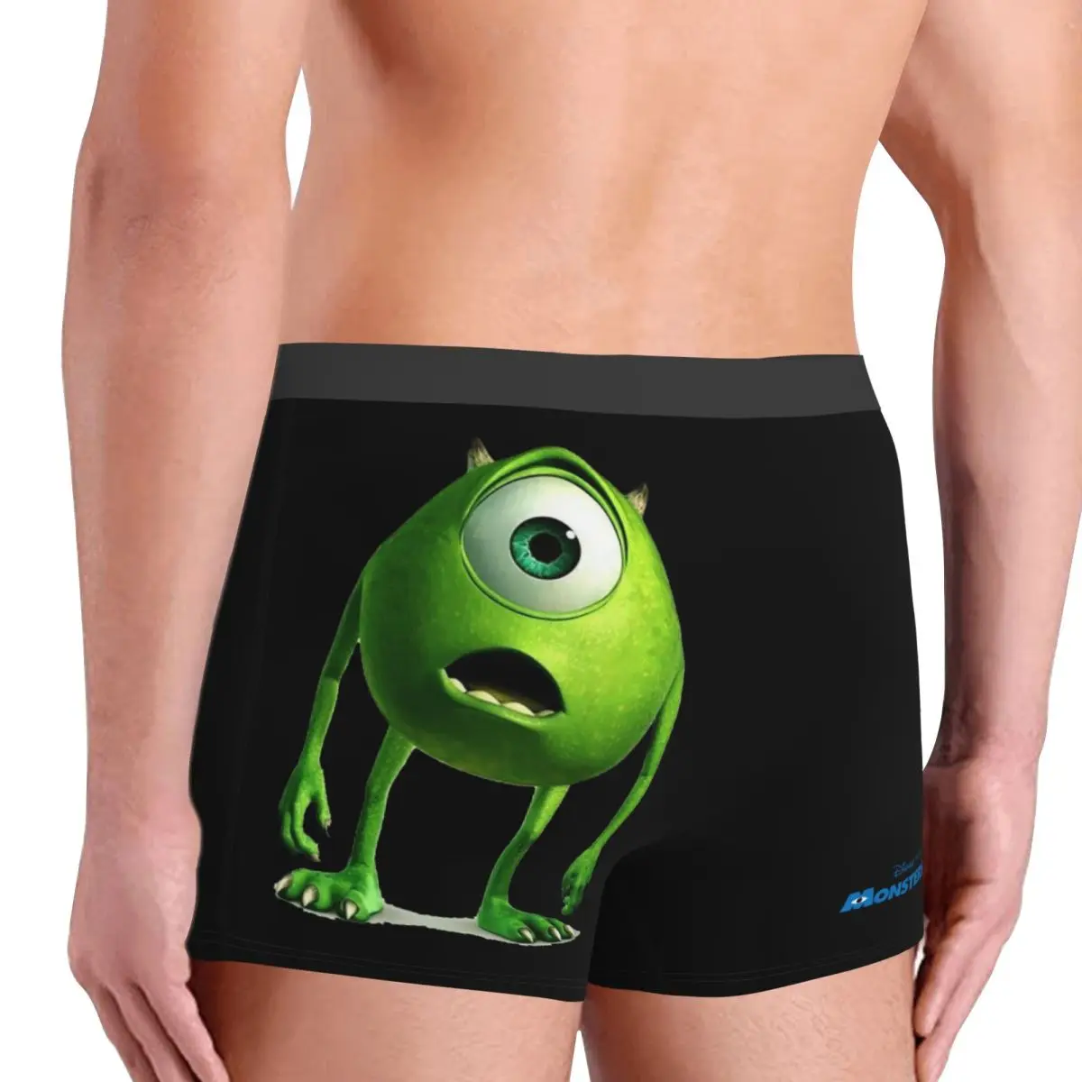 Disney Monsters University Mike Oxeye Mr. Q Underpants Homme Panties Man Underwear Sexy Shorts Boxer Briefs