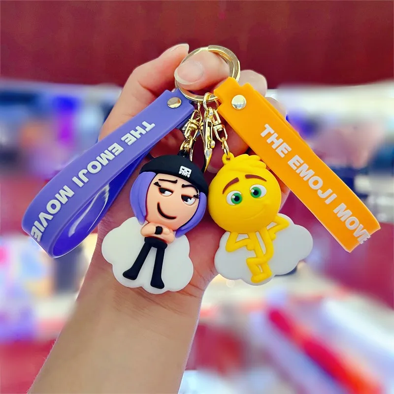 Creative Emoji Keychain Cartoon Ornament Men and Women's Pendants