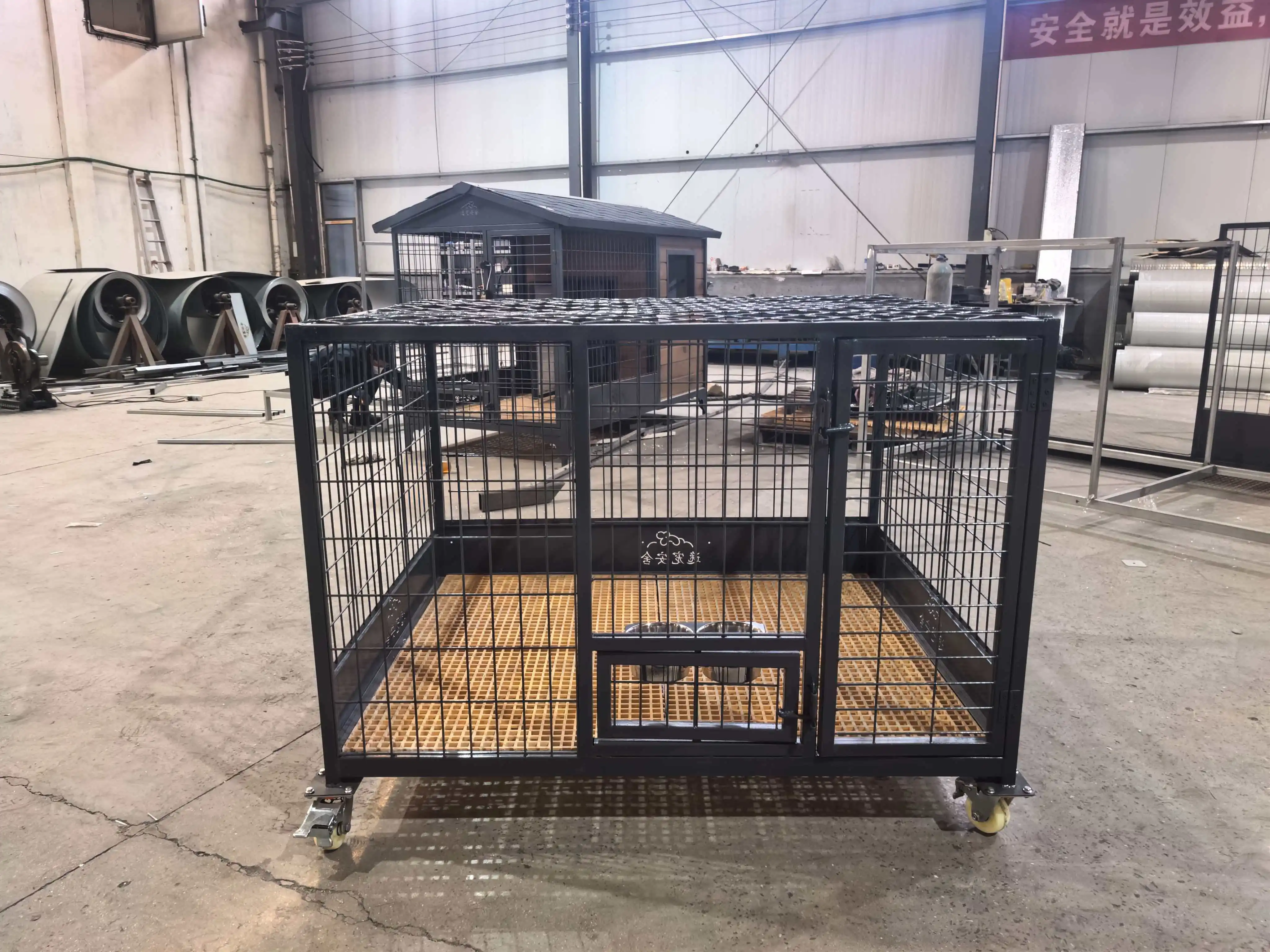 

Collapsible Dog House for Family Pets-Potty Training & Housebreaking Living Room Use Large Breed Suitable