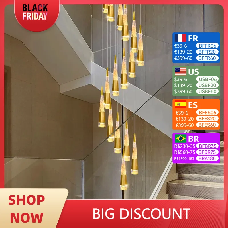 Nordic home decor dining room Pendant lamp lights indoor lighting crystal lamp hanging light chandelier lamps for living room