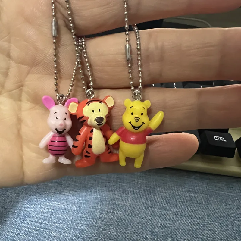 12PCS 2.5CM Disney Winnie the Pooh the Tigger the tiger the Mini Doll DIY Pendant ornament