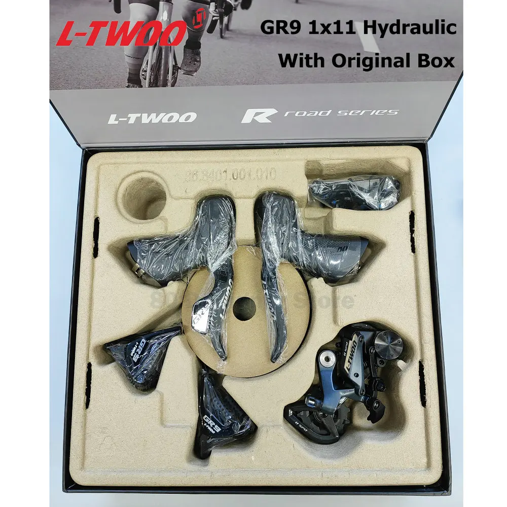 LTWOO GR9 Hydraulic 1X11 Gravel Bike Carbon Fibre GR9 1x11 Hydraulic Road Brake 52T Hydraulic Disc Caliper GR9 11s Hydraulic Set