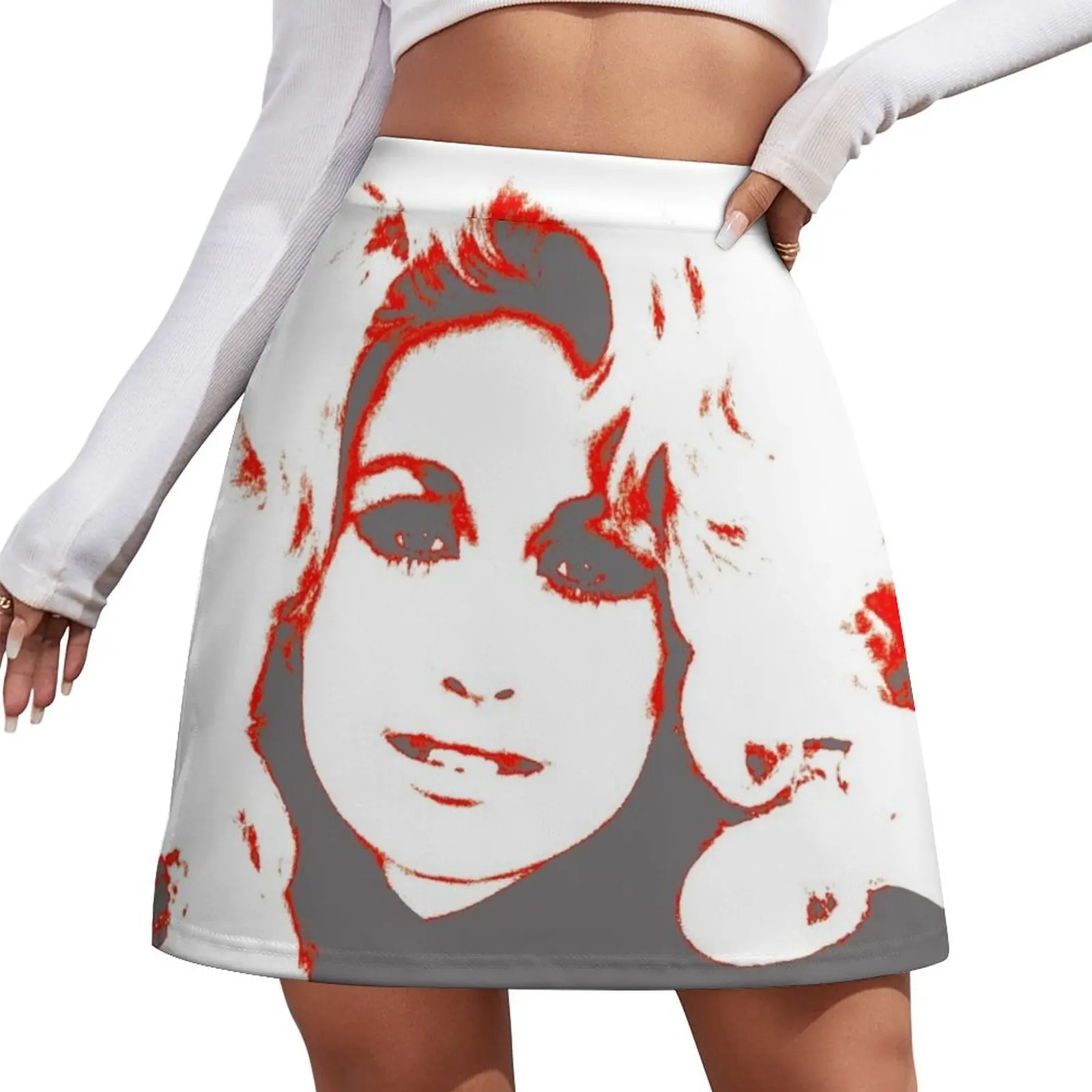 Dolly Parton Love Mini Skirt Kawaii Miniskirt kawaii skirt Mini Skirt