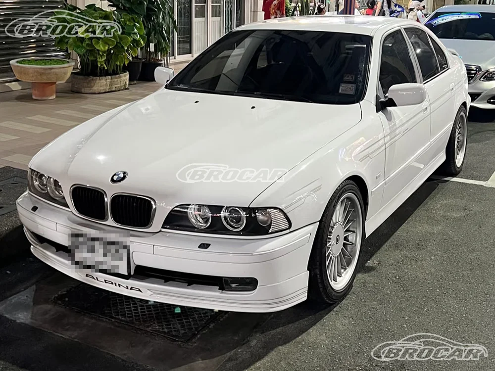 Für BMW 5er E39 M5 GEN 4 Alpina GT Style 1995-2003, hochwertiger Spoiler aus FRP-Material, glänzend schwarz, Kofferraumflügel-Spoiler.