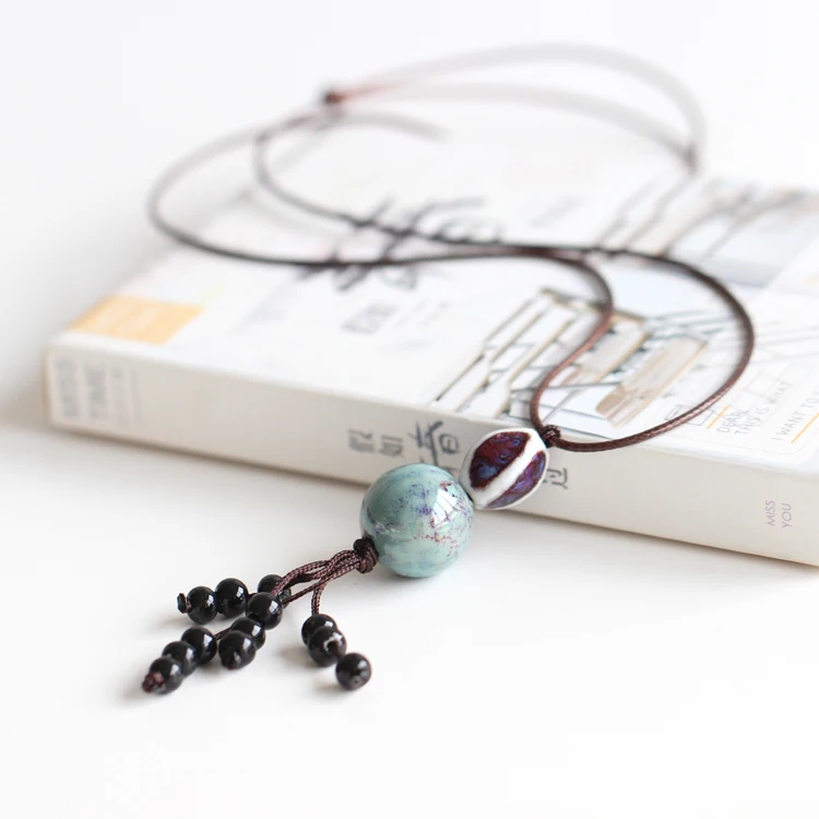 

Ожерелье женское, подарочное, в стиле ретро, с подвесками, #1082