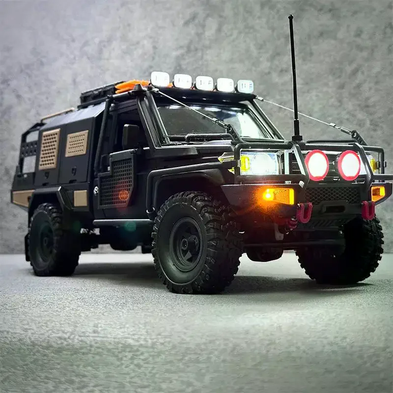 

For MN82 Series RC Cars Modification Parts Insurance Bumper And Antenna Kit Model Toy Car Shell Upgrade Accessories