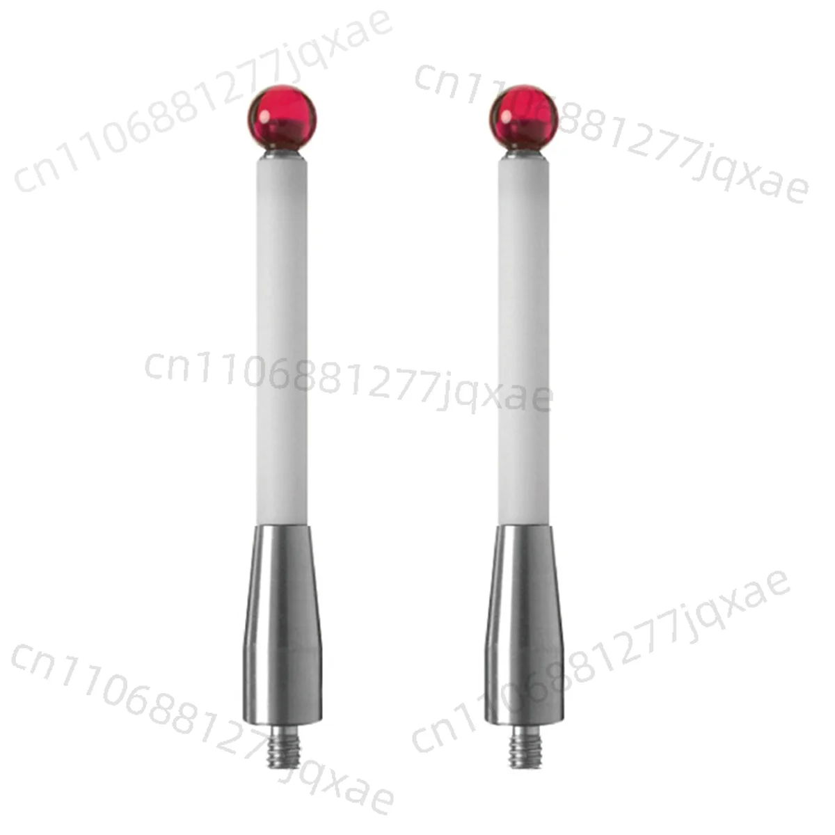 

AS63 2Pcs CMM Probe Stylus 6mm Ball Tip CMM Contact Probes Ceramic Shafts Probe Testing Accessories for Renishaw A-5000-3709
