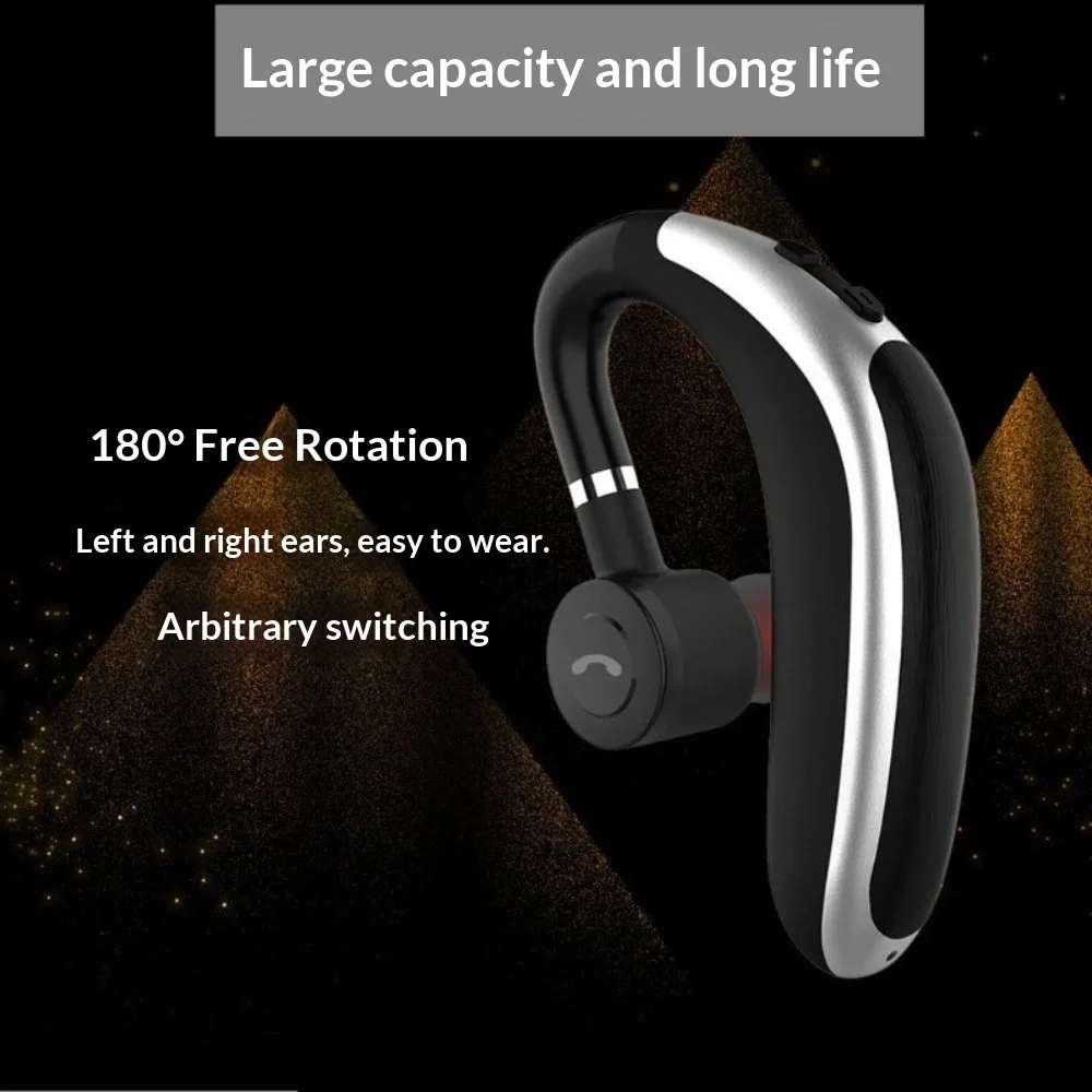 Single Earphone Wireless Earphones Fashionable High Appearance Value 2026 New Noise Cancellation Ultra-Long Battery Life Sports