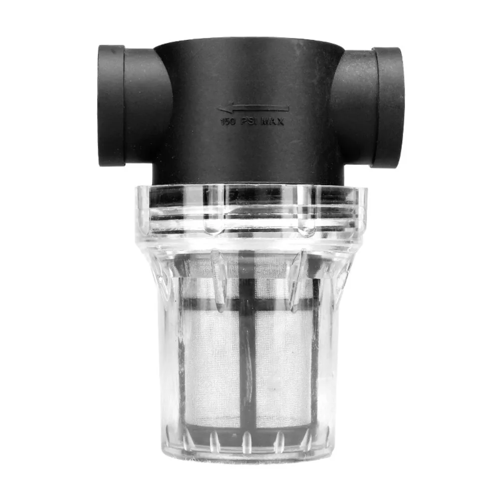 فلتر ما قبل الأنابيب، مصفاة بلاستيكية لترشيح رواسب أنابيب الحديقة، والري، وغسيل السيارات ومنقي مياه تربية الأحياء المائية #5