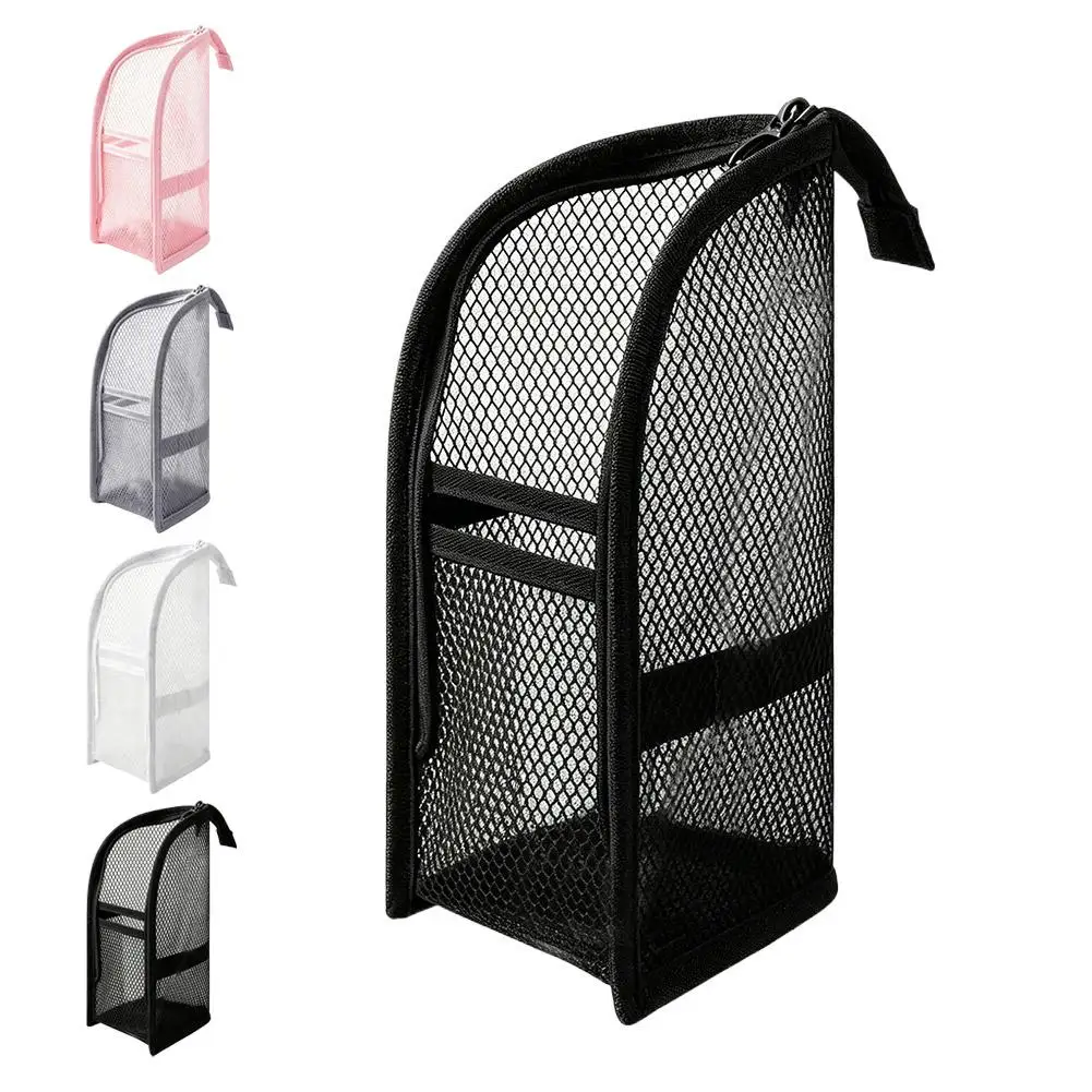 Bolsa de Cosméticos em EVA com Tela, Estojo Portátil para Viagem, Necessaire de Beleza, Organizador de Maquiagem Feminino, Bolsa de Maquiagem, Bolsa para Banheiro/Lavabo
