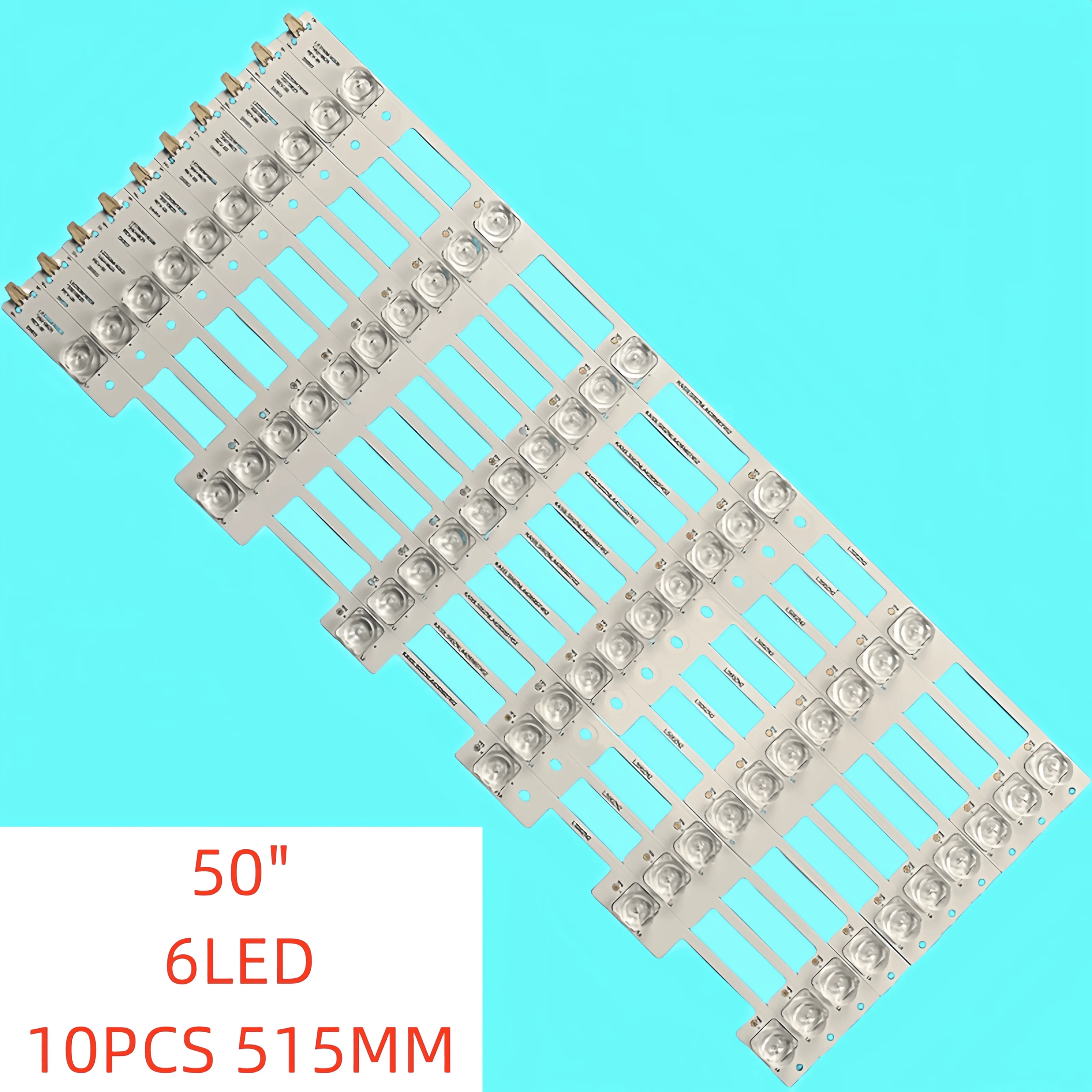 

10 шт./комплект, новая светодиодная лента для подсветки konka LED49G2 LED49K70T LED50X1800 LED50X1800A LED50M1600B 35019625 35019110