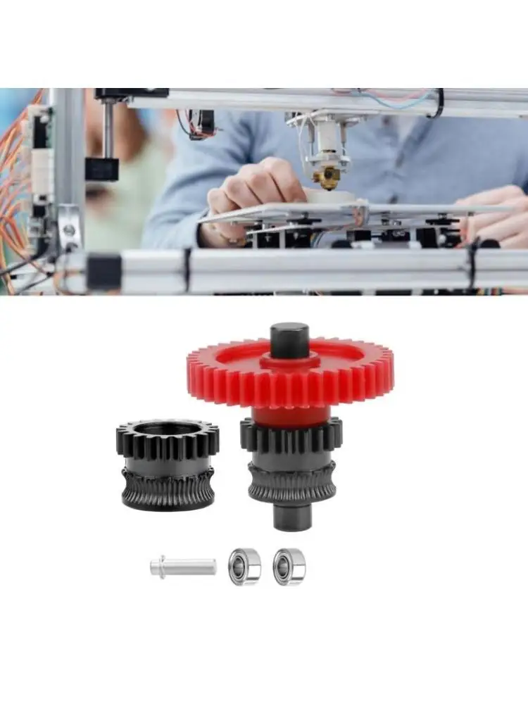 

652F Extruder Hardened Steel Integral Shaft 3D Printer Integrated Extruder Gear