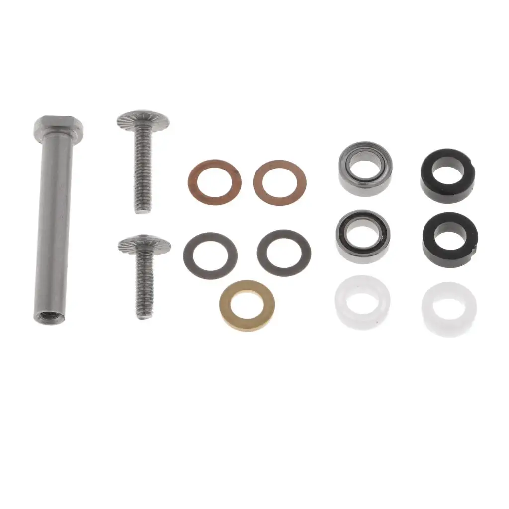 1 Set Fishing Reel Parts Accessories Washers Shaft Screw Bearing DIY Repair