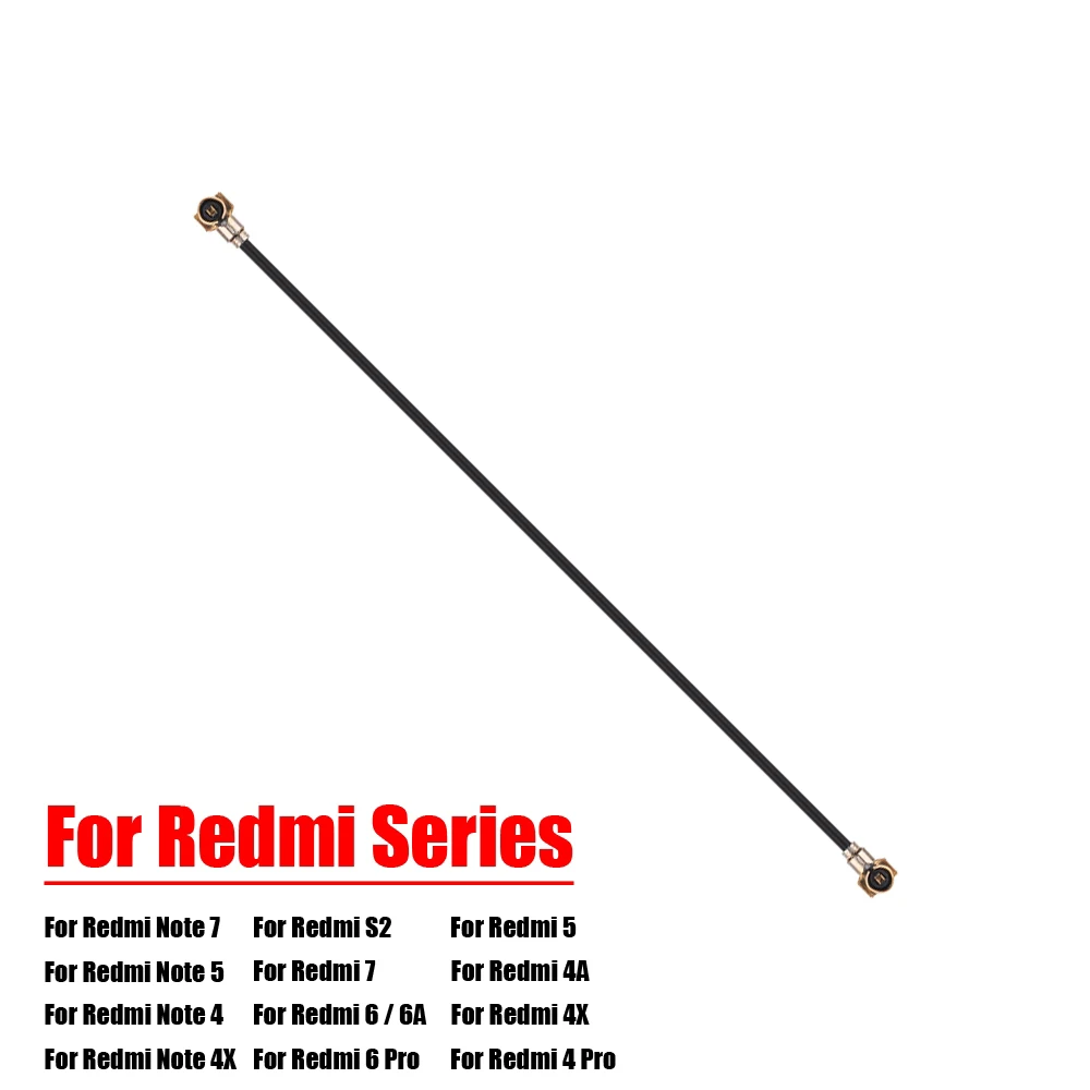 Coaxial Connector Wifi Signal Antenna Flex Cable For XiaoMi Redmi Note 7 6 6A 5 5A 4X 4 3 S2 Pro Plus Global