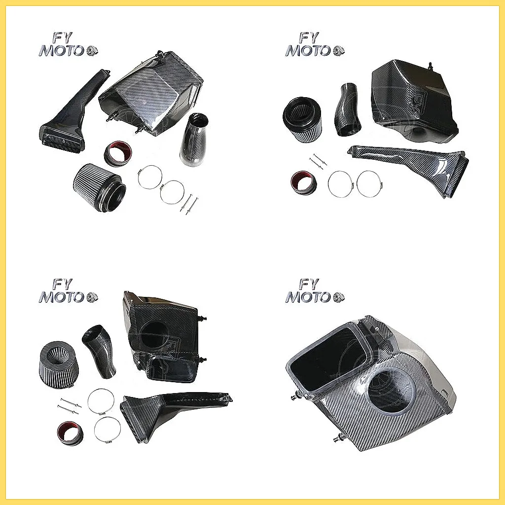 

High Performance Carbon Fiber Air Intake System for AUDI S4 B9 3.0T 2017-2022, Enhanced Engine Power & Sound