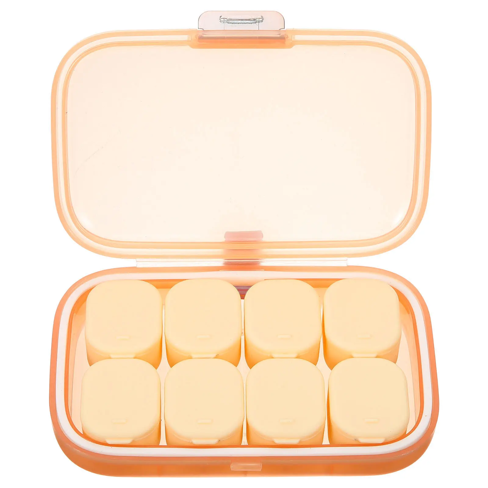 

Medicine Organizer Compact Multi-Grid Reusable Plastic Portable Sealing Pill Case Household Daily Use Medicine Storage