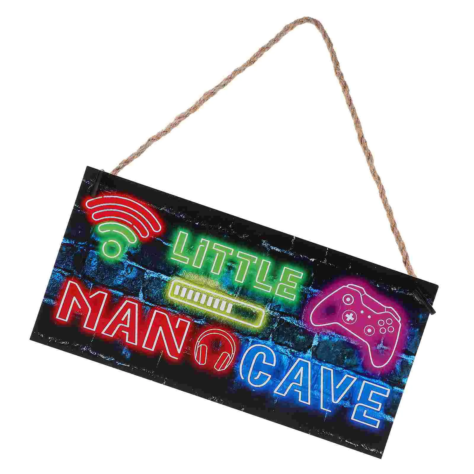 

Neon Game Decoration Decorations Gaming Stuff Playroom Accessories Boys Kids Rope Gifts Wall