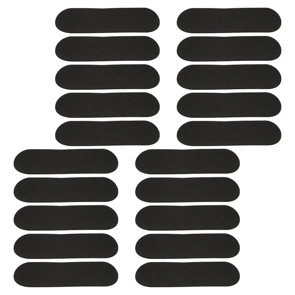 

20 шт. Противоскользящая лента из пеноматериала для фингерборда, черная, для мини-скейтбордов, аксессуары для фингербордов, противоскользящая лента для пальцев