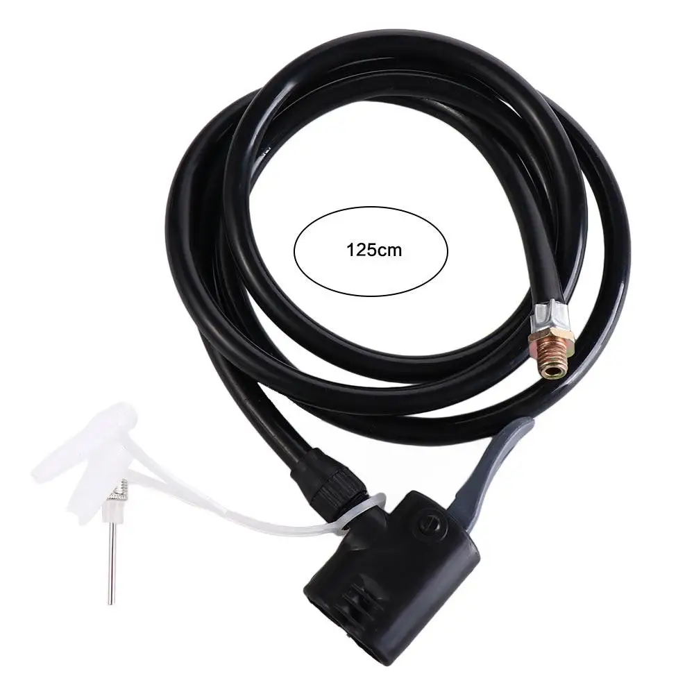 

Lengthened Bicycle Pump Hose French Nozzles Air Line Air Pump Connector Anti-freeze 2 in 1 Air Pump Extension Tube